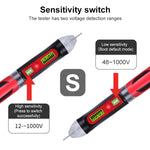 Tester di tensione senza contatto WINTACT WT3010, 12-1000 V AC - immagine 4