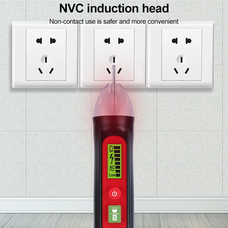 Tester di tensione senza contatto WINTACT WT3010, 12-1000 V AC - immagine 5