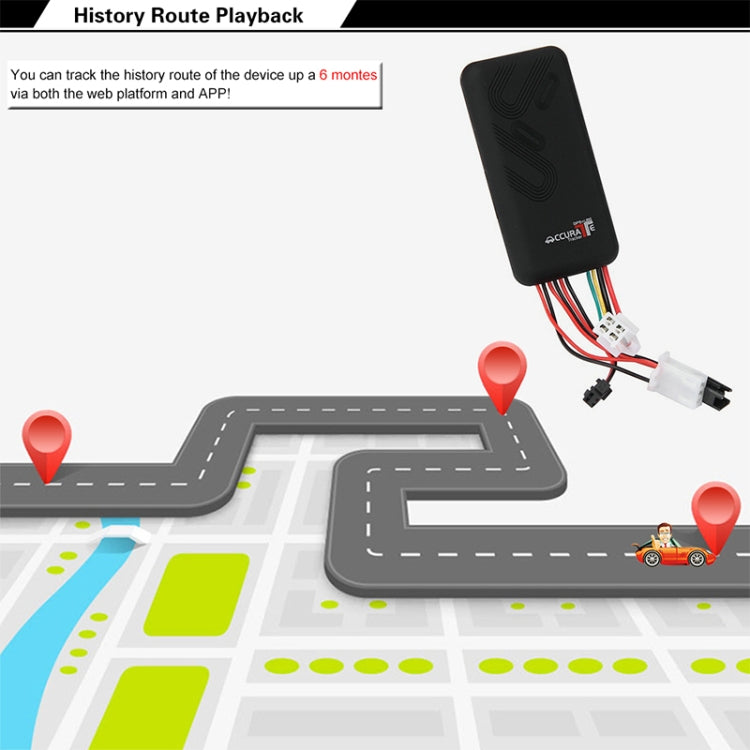 Localizzatore GPS GT106 per auto e camion