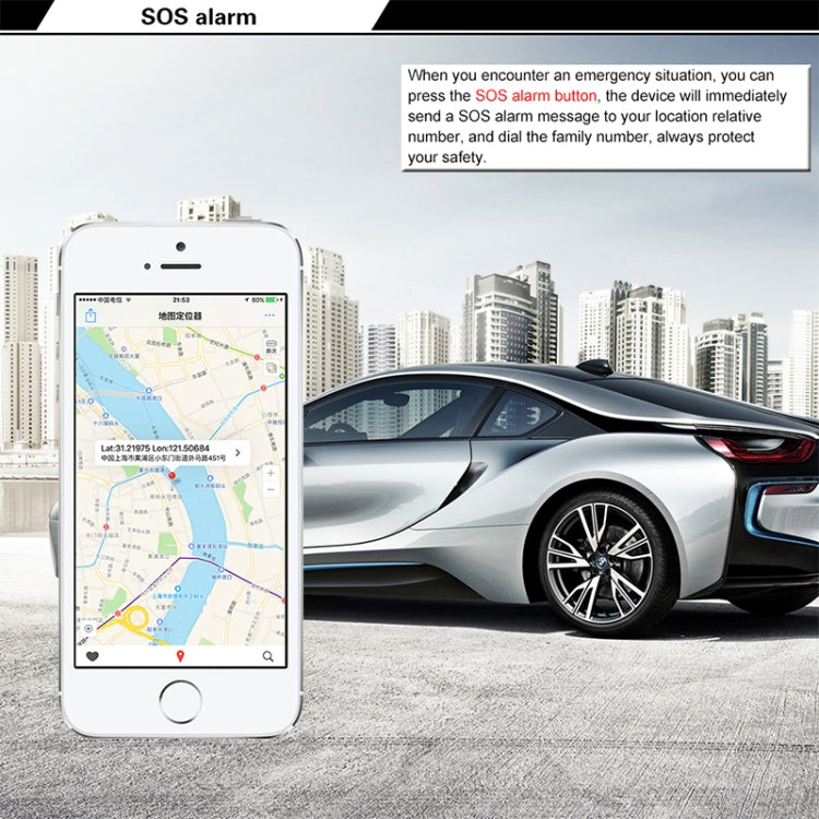 Localizzatore GPS GT106 per auto e camion