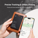 Dispositivo anti-smarrimento Yesido EC37 Findmy & Find Hub a doppio sistema.