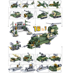 KAZI set 16 in 1 giocattoli educativi per bambini 6+
