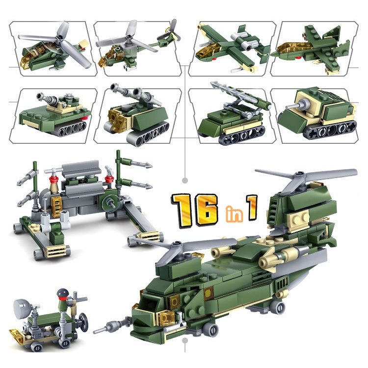 KAZI set 16 in 1 giocattoli educativi per bambini 6+