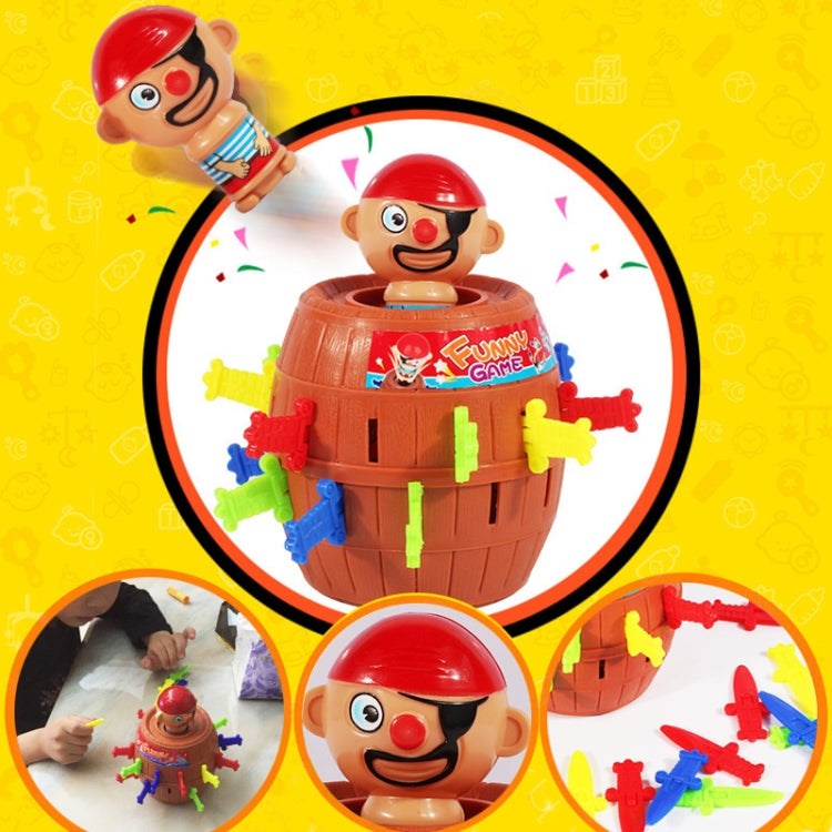 Gioco da tavolo Pirati Barile con Spade 2 pezzi
