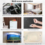 Mini termometro digitale per interni con display LCD