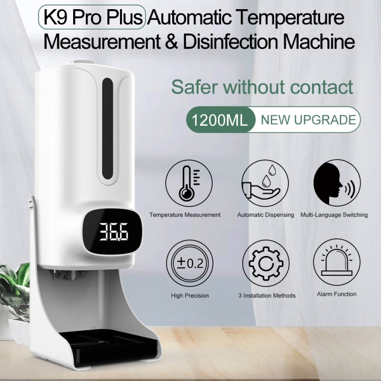 Termometro corporeo senza contatto con dispenser sapone 1200ml