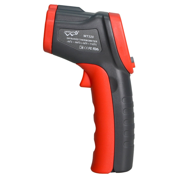 Termometro digitale a infrarossi Wintact WT320 da -50 a 380 °C