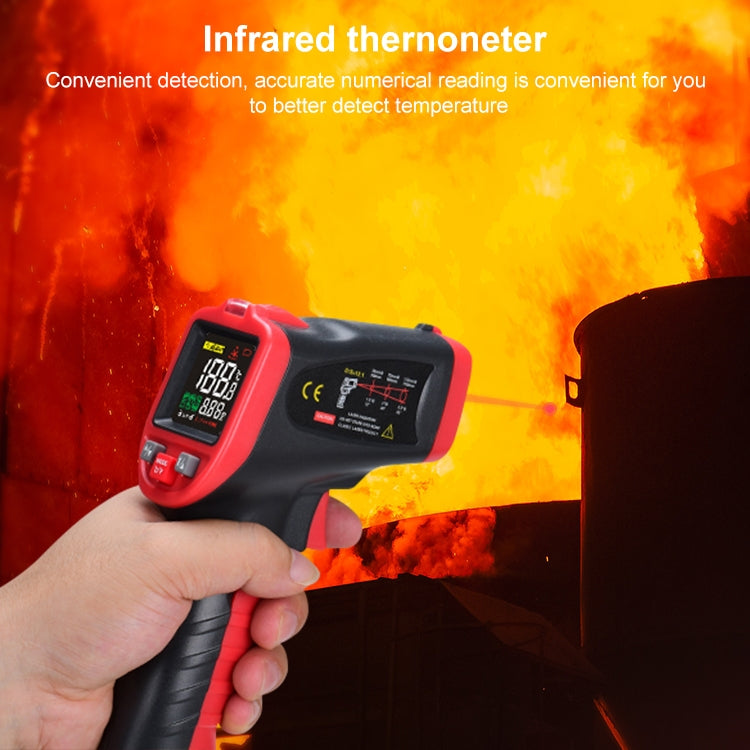 Termometro digitale a infrarossi Wintact WT323A -50~650°C