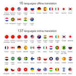 Traduttore vocale T10 WiFi con AI, 45 lingue e traduzione offline - immagine 4