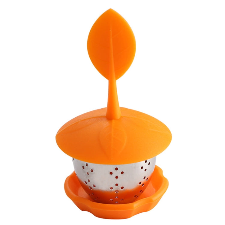 Filtro da tè in silicone e acciaio inox 15cm