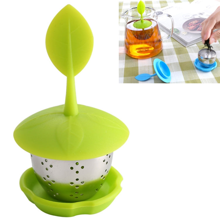 Filtro da tè in silicone e acciaio inox 15cm
