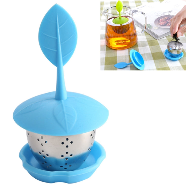 Filtro da tè in silicone e acciaio inox 15cm
