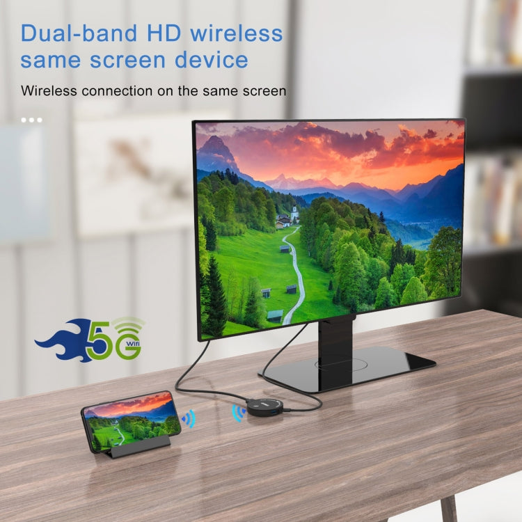 Dongle HDMI wireless Onten 7576 per video Full HD 1080p - immagine 8
