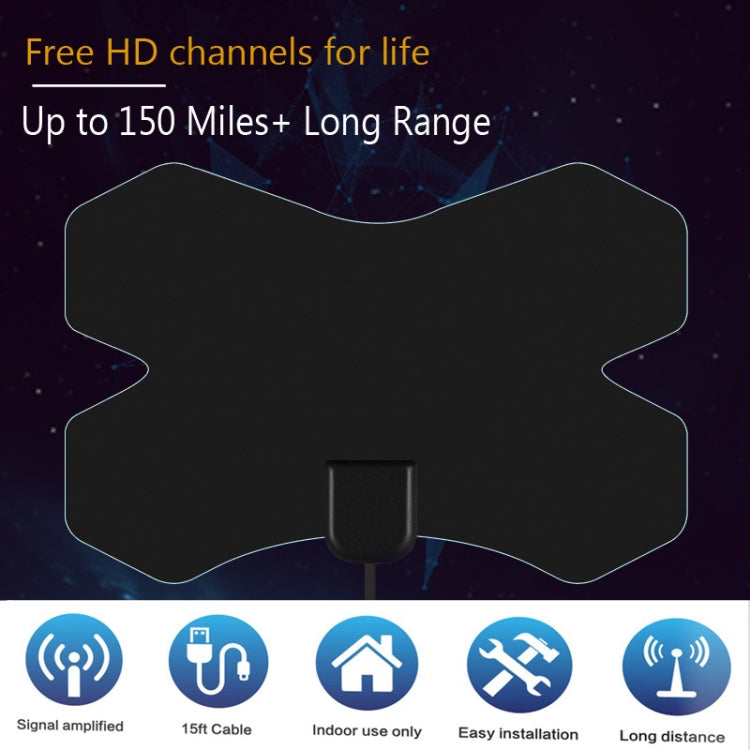 Antenna X Shield 25dB 4K HDTV portata 150 miglia