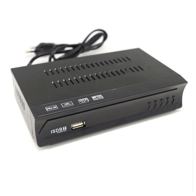 Set top box ricevitore TV satellitare ISDB-T con telecomando