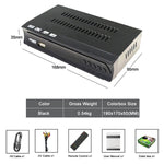 Set top box ricevitore TV satellitare ISDB-T con telecomando