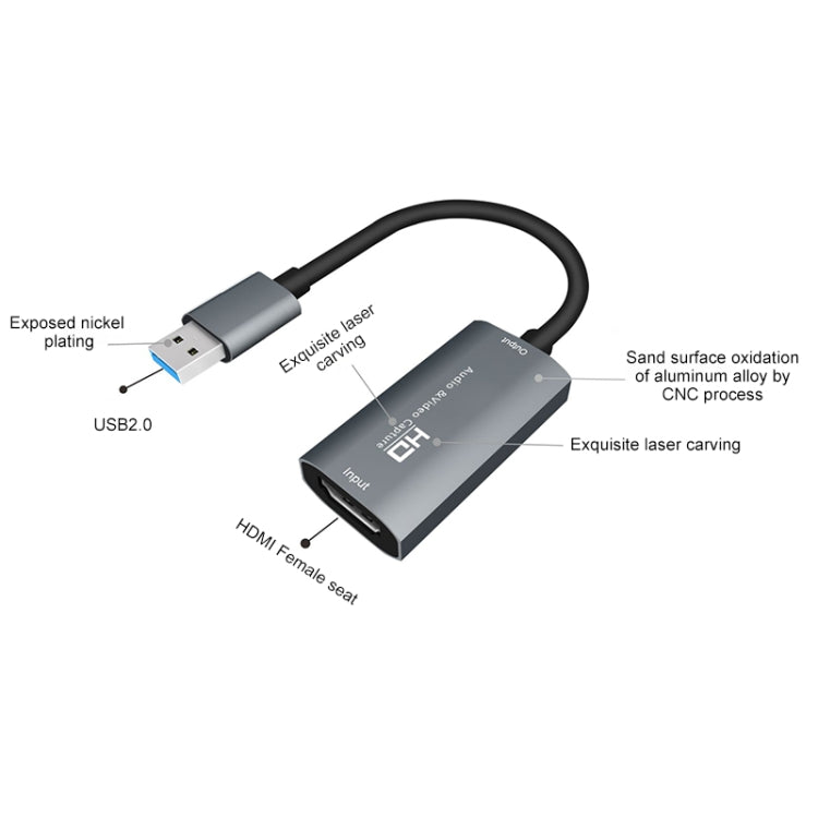 Scheda acquisizione video HDMI a USB 2.0 Z29 - immagine 4
