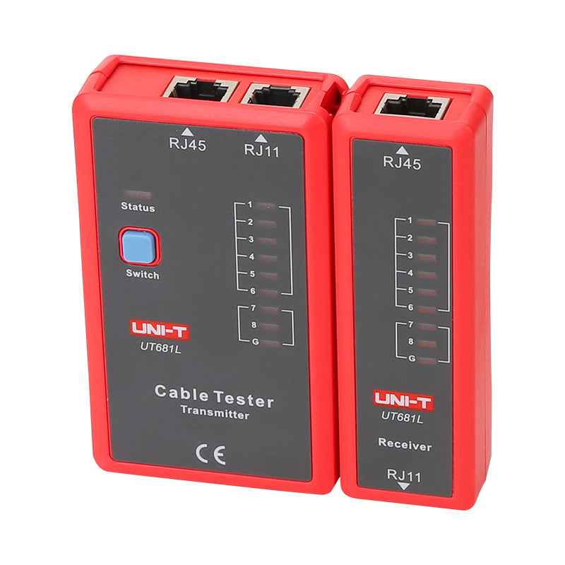 Tester per cavi RJ45/RJ11 UT681L UNI-T 6935750568132 UT681L U104