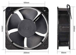 Ventola elettrica FP-108 EX 220/240V, 20x20x6 cm - immagine 3