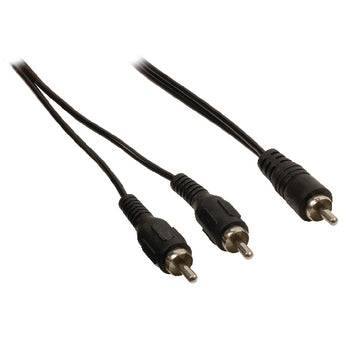 Cavo audio RCA maschio 2x RCA maschio 5 m nero