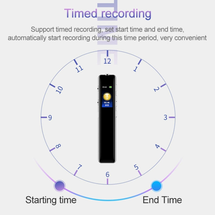 Penna registratore vocale JNN Q33 MP3 da 8GB con riduzione rumore - immagine 10