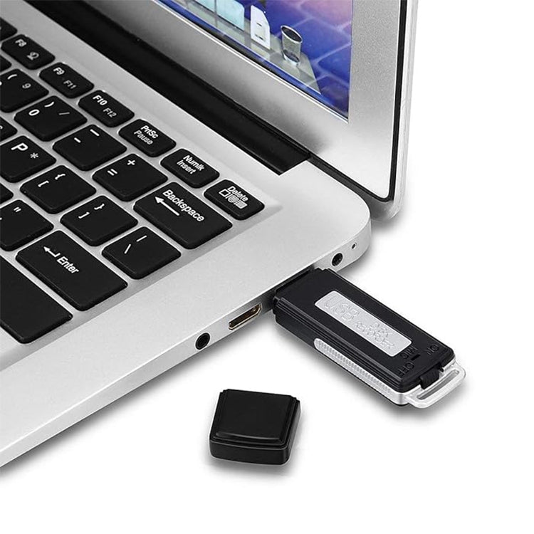 Registratore vocale portatile ricaricabile 8GB USB