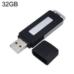 Registratore vocale portatile ricaricabile 32GB USB