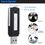 Registratore vocale portatile ricaricabile 32GB USB