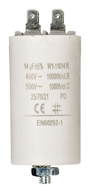Condensatore 14.0uF 450V con Aarde