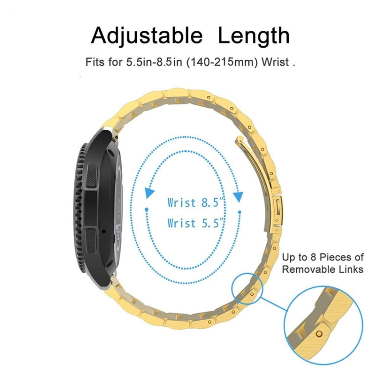 Cinturino in acciaio per Samsung Gear S3 22mm