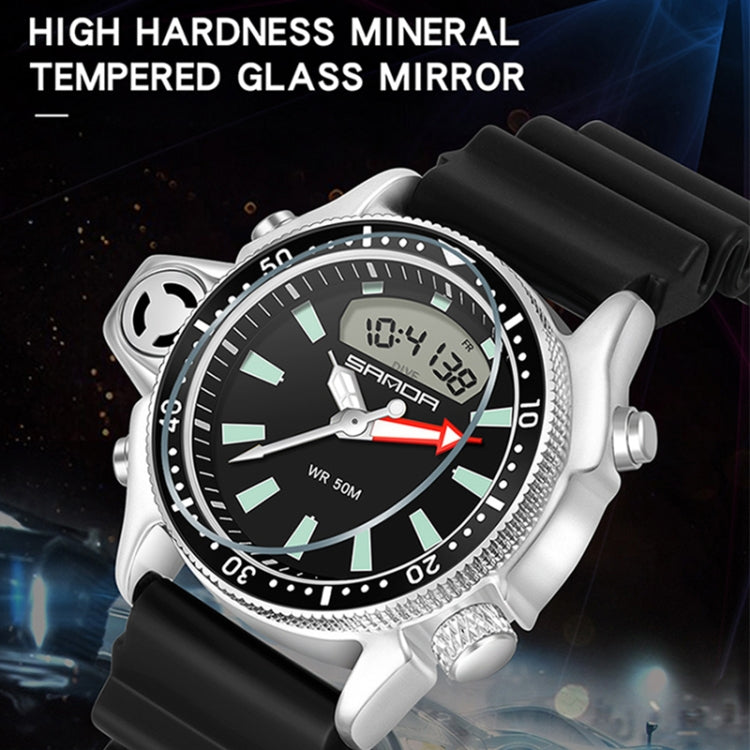 Orologio digitale impermeabile SANDA 3008 uomo 50m
