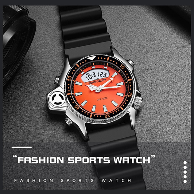 Orologio digitale impermeabile SANDA 3008 uomo 50m