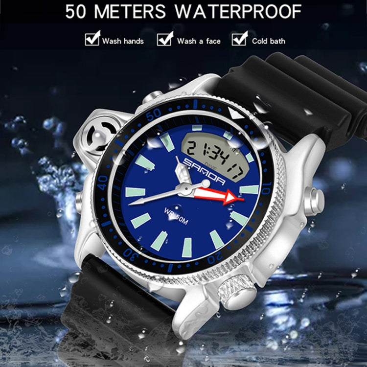 Orologio digitale impermeabile SANDA 3008 uomo 50m