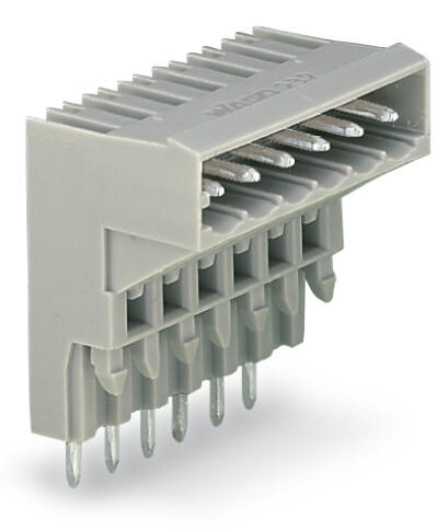 Connettore WAGO maschio 10 poli 12A grigio