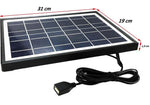 Pannello Solare USB 12W 5V 1.6A 7867866007108 ZO-710KC WB1476