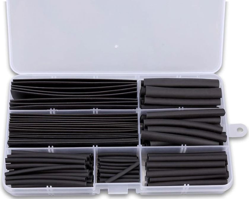 Guaina termorestringente kit 150 pezzi in materiale PE