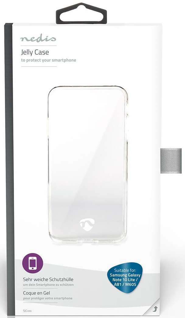 Cover smartphone in silicone per Samsung Galaxy A81/Samsung Galaxy M60S/Samsung Galaxy Note 10 Lite SJC10048TP 5412810329113 WB1675