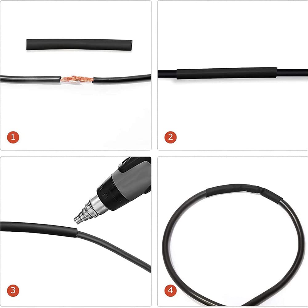 Guaina termorestringente kit 270 pezzi varie misure WB1695