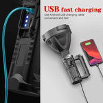 Torcia LED ricaricabile con treppiedi e funzione powerbank 6692050151203 W5120 WB1843