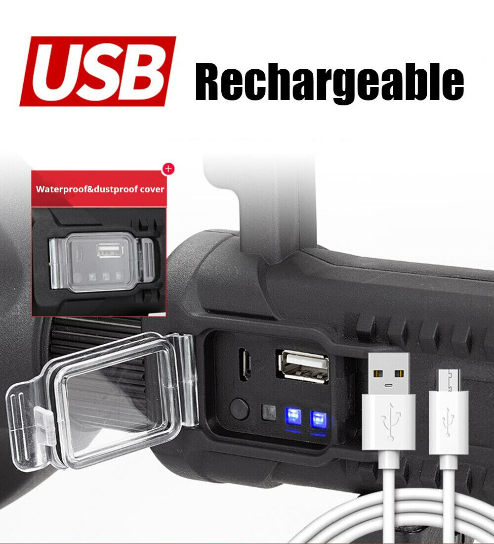 Torcia LED ricaricabile con treppiedi e funzione powerbank 6692050151203 W5120 WB1843