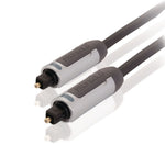 Cavo audio digitale Toslink maschio 2m antracite Profigold