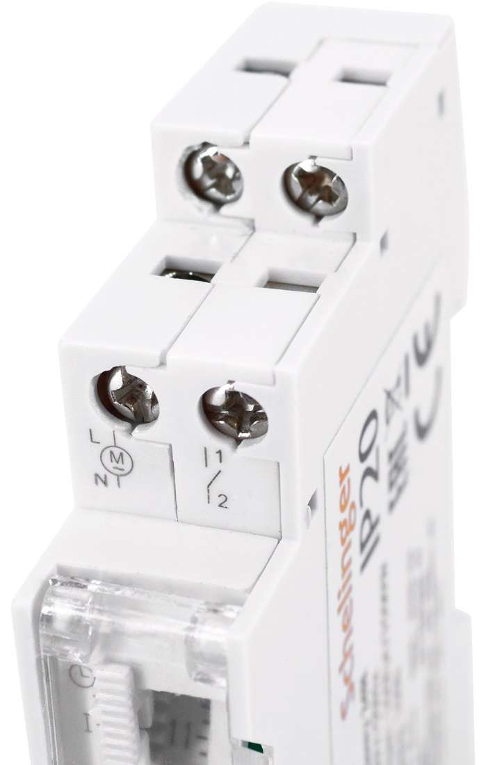 Timer meccanico giornaliero Schelinger DIN 24H 16A 3500W - immagine 4