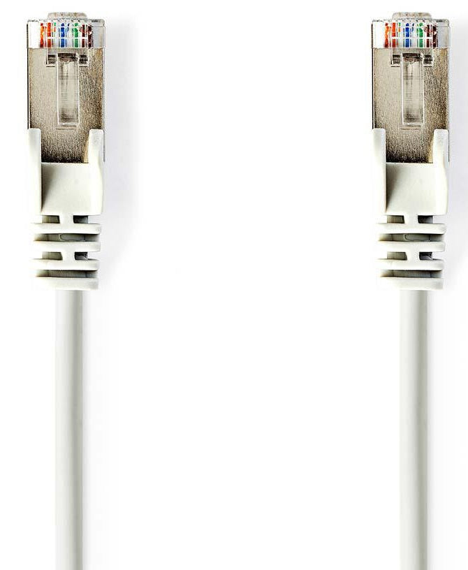 Cavo di rete Cat 5e UTP RJ45 maschio 5m bianco