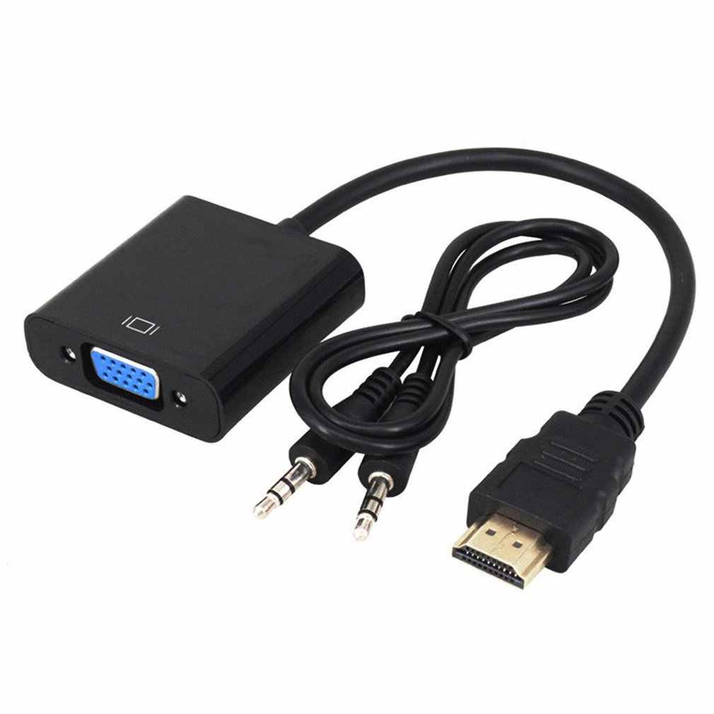 Adattatore HDMI a VGA con audio Jack 3,5 mm e USB