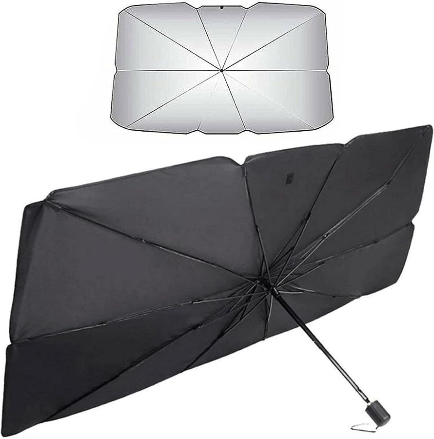 Ombrello parasole per auto 132x75cm WB2395