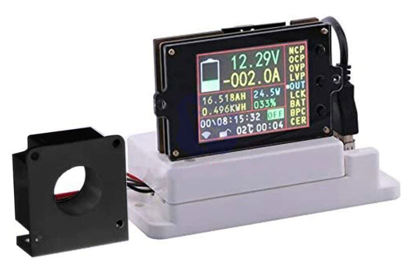Misuratore di tensione corrente temperatura wireless con display LCD VAC8010F