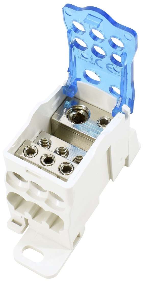 Morsettiera di distribuzione Schelinger 125A a 8 vie - immagine 3