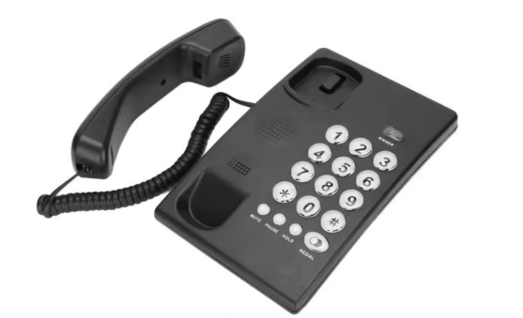 Telefono fisso con filo a pulsanti grandi bianco 6920160001133 LE-113 WB257