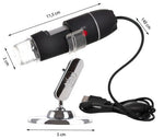 Microscopio digitale USB Iso Trade 1600x con 8 LED regolabili - immagine 2