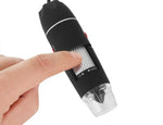 Microscopio digitale USB Iso Trade 1600x con 8 LED regolabili - immagine 7